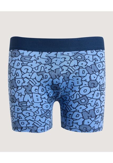 Boxer X1 Infantil Niño Filete Medio Color Azul Marca Ostu #80000100