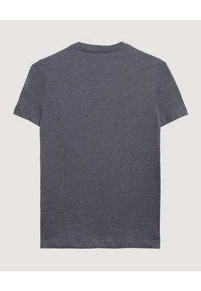 Camiseta  Infantil Niño Manga Corta Cuello Redondo Color Gris Marca Ostu #80090328