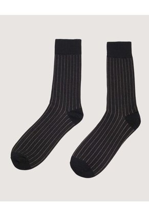 Medias X3 Para Hombre Caña Larga Color Negro Marca Ostu #60980336