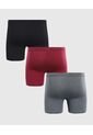 Pantaloncillo Para Hombre Boxer Filete Medio Algodón Color Negro Marca Ostu #60000514 de Ostu