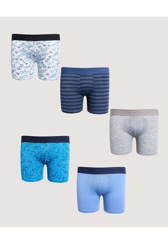 Boxer X5 Infantil Niño Filete Medio Color Negro Marca Ostu #80000108 Ostu