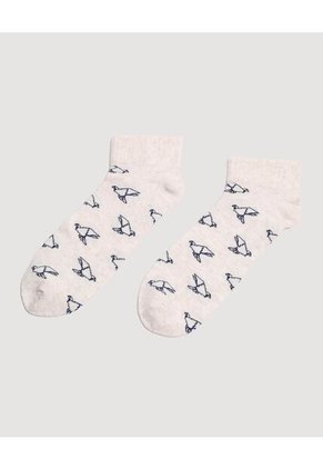 Medias X3 Para Hombre Tobillera Color Negro Marca Ostu #60980346