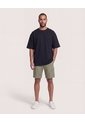 Camiseta Oversize  Para Hombre Negro Ostu de Ostu