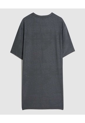 Camiseta Para Hombre Manga Corta Color Negro Marca Ostu #60091302