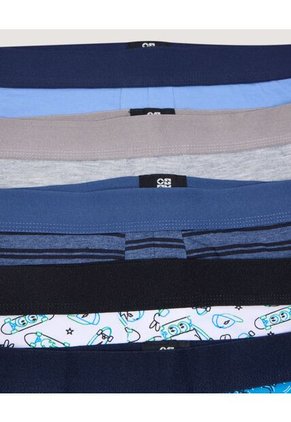 Boxer X5 Infantil Niño Filete Medio Color Negro Marca Ostu #80000108