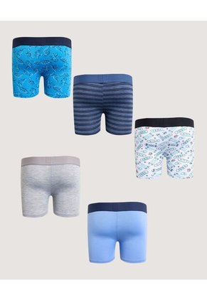 Boxer X5 Infantil Niño Filete Medio Color Negro Marca Ostu #80000108