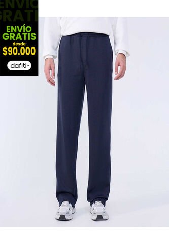 Pantalon Para Hombre Jogger Color Azul  Marca Ostu #60070456 Ostu