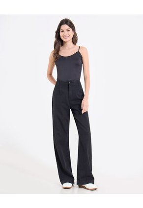 Top  Para Mujer Tiras Color Negro Marca Ostu #40220459