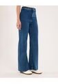 Jean Para Mujer Culotte Color Azul  Marca Ostu #40160404 de Ostu