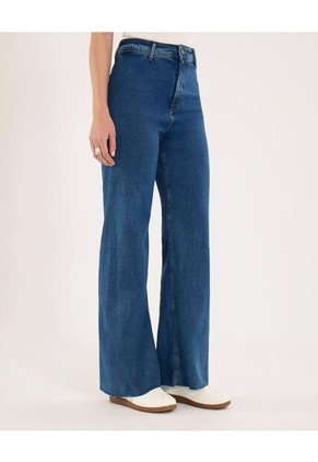 Jean Para Mujer Culotte Color Azul  Marca Ostu #40160404