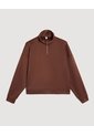 Buzo Cuello Alto  Para Mujer Café Ostu de Ostu