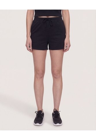 Short Unicolor  Para Mujer Negro Ostu Ostu