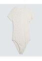 Body Para Mujer Manga Corta Color Crudo Marca Ostu #40200156 de Ostu