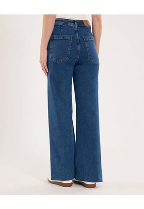 Jean Para Mujer Culotte Color Azul  Marca Ostu #40160404