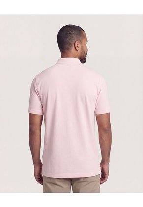 Polo  Para Hombre Cuello Mao Sin Bolsillo Color Rosa Marca Ostu #60110912