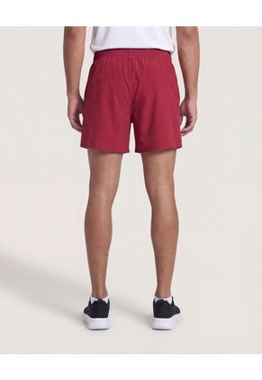 Bermuda  Para Hombre Deportiva Corto Color Rojo Marca Ostu #60100495