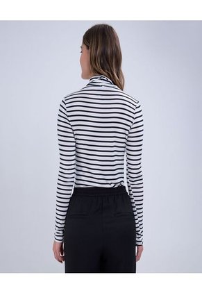 Camiseta Para Mujer Manga Larga Color Crudo Marca Ostu #40092117