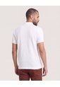 Polo Texturizada Manga Corta  Para Hombre Crema Ostu de Ostu