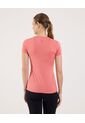 Camiseta Para Mujer Manga Corta Cuello V Color Coral Marca Ostu #40092518 de Ostu