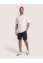 Camiseta Relaxed Estampado Posterior  Para Hombre Marfil Ostu de Ostu