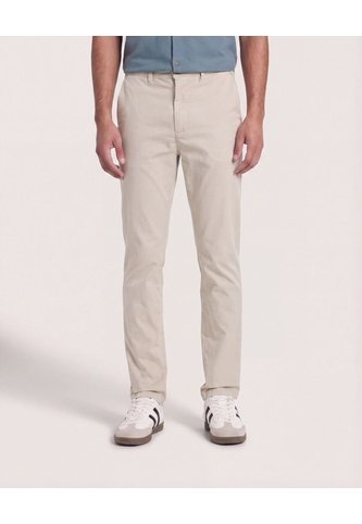 Pantalón Basico Chino  Para Hombre Beige Ostu Ostu