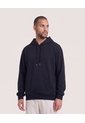Hoodie Unicolor  Para Hombre Negro Ostu de Ostu
