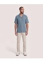 Pantalón Basico Chino  Para Hombre Beige Ostu de Ostu