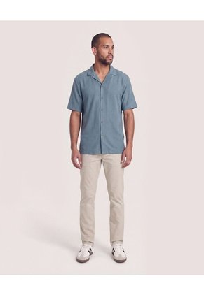 Pantalón Basico Chino  Para Hombre Beige Ostu