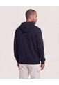 Hoodie Unicolor  Para Hombre Negro Ostu de Ostu