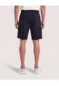 Bermuda Cargo Con Bolsillos Laterales  Para Hombre Negro Ostu de Ostu