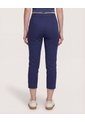 Pantalón Basico Capri  Para Mujer Azul Ostu de Ostu