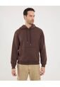 Buzo Para Hombre Hoodie Color Camel Marca Ostu #60060456 de Ostu