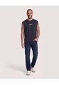 Camiseta Sin Mangas Screen  Para Hombre Negro Ostu de Ostu