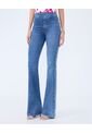Jean Para Mujer Jeggings Flare Color Azul Medio Marca Ostu #40160528 de Ostu