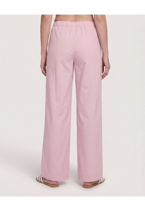 Pantalón Encauchado Para Mujer Rosa Ostu