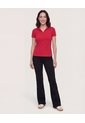 Jean Skinny Flare  Para Mujer Negro Ostu de Ostu