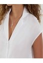 Blusa Para Mujer Manga Sisa Color Crudo Marca Ostu #40121140 de Ostu