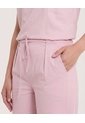 Pantalón Encauchado  Para Mujer Rosa Ostu de Ostu