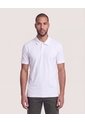 Polo Con Broches  Para Hombre Blanco Ostu de Ostu