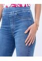 Jean Para Mujer Jeggings Flare Color Azul Medio Marca Ostu #40160528 de Ostu