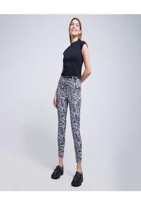 Pantalon Para Mujer Chino Color Negro Marca Ostu #40070628