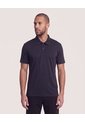 Polo Con Broches  Para Hombre Negro Ostu de Ostu