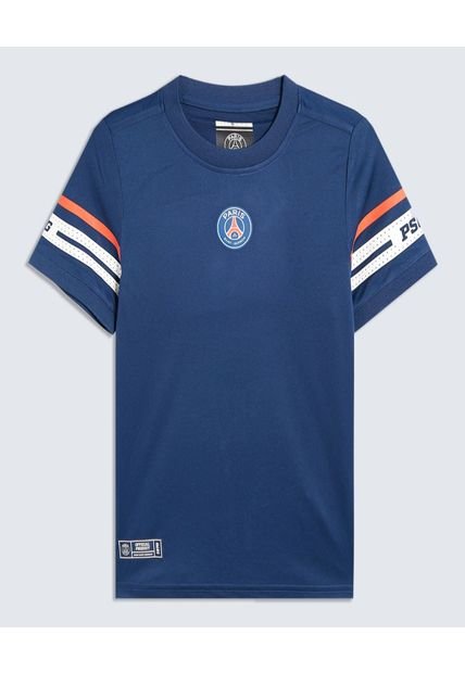 Camiseta Infantil Niño Manga Corta Cuello Redondo Color Azul Marca Ostu #80090289