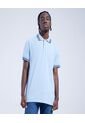 Polo Para Hombre Cuello Tejido Sin Bolsillo Color Azul  Marca Ostu #60110535 de Ostu