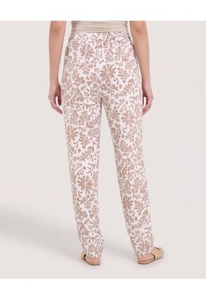 Jogger Con Bolsillos  Para Mujer Café Ostu