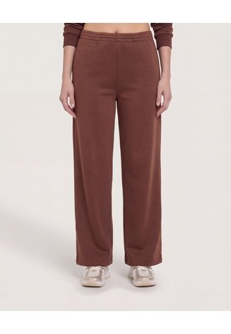 Pantalón Wide Leg  Para Mujer Café Ostu Ostu