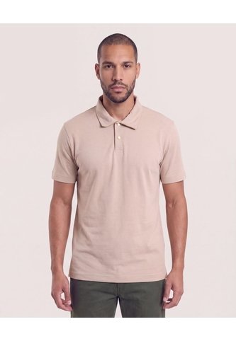 Polo Con Broches  Para Hombre Camel Ostu Ostu
