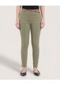Pantalón Basico Tipo Chino  Para Mujer Verde Ostu de Ostu