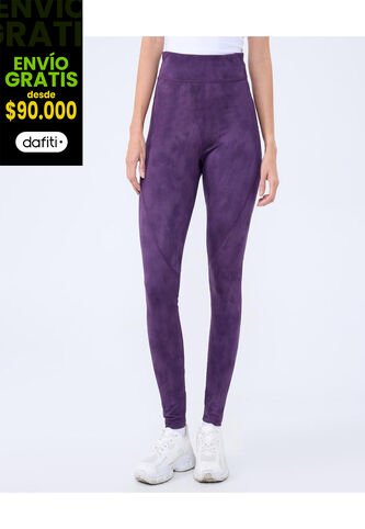 Leggins Para Mujer Largo Color Morado Marca Ostu #40230603 Ostu