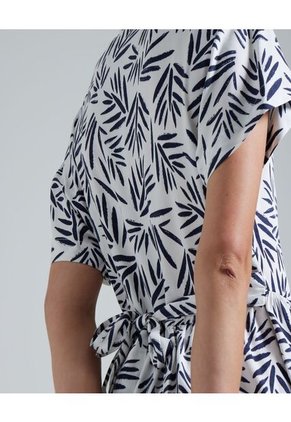 Vestido Para Mujer Manga Corta Color Blanco Marca Ostu #40170231